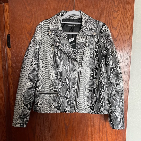 Baccini Jackets & Blazers - NWT Baccini Faux Leather Jacket
